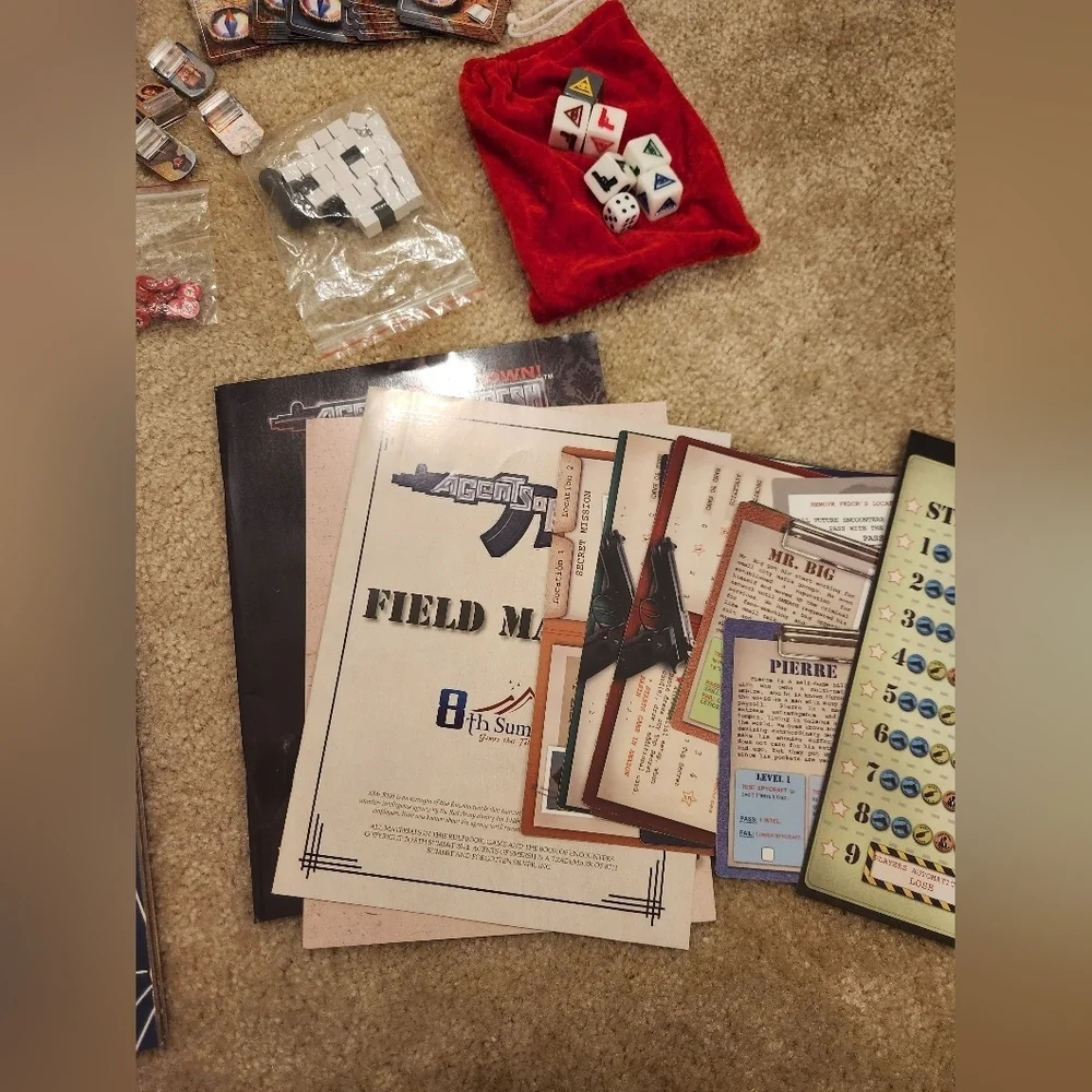 8th Summit Board Game Agents of Smersh (2nd Ed) Box‎ #EE